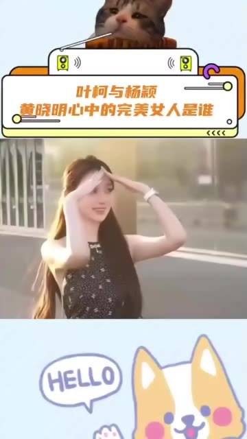 叶柯与杨颖：黄晓明心中的理想女性是谁