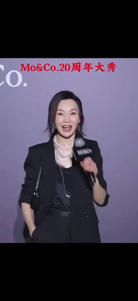 好久不见，60岁的张曼玉状态真是绝佳