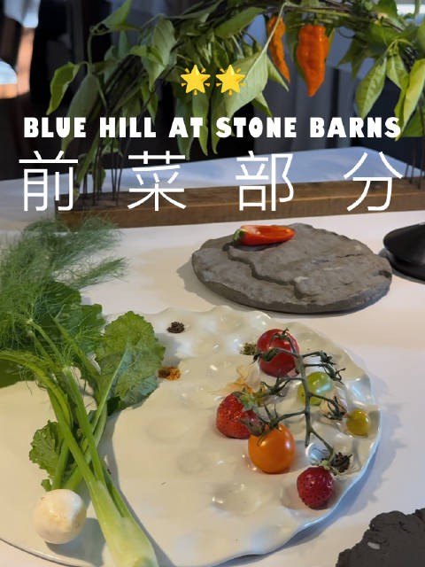 来看美国著名米其林两星餐厅Blue Hill at Stone