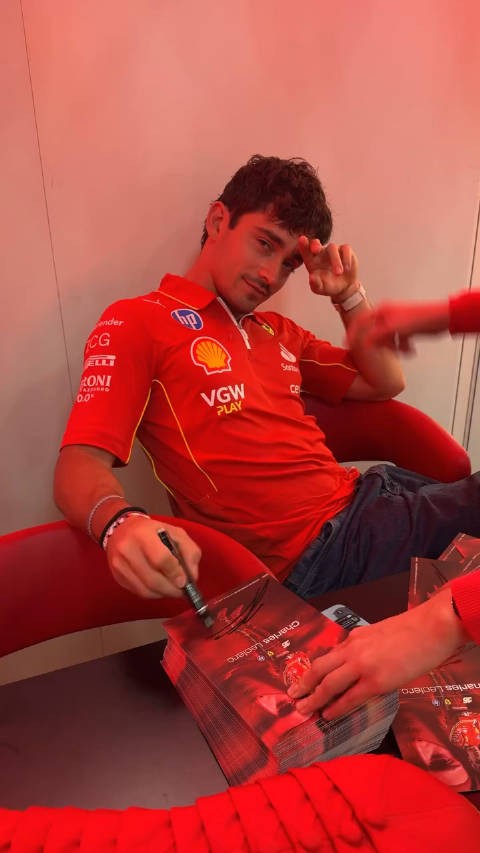 Charles Leclerc 好可爱