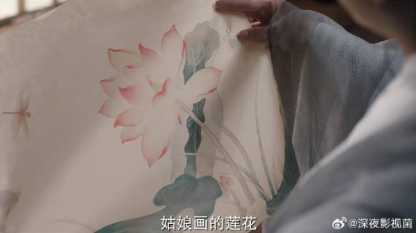 周生辰为时宜守一夜,时宜走前留下荷花图,爱意藏不住