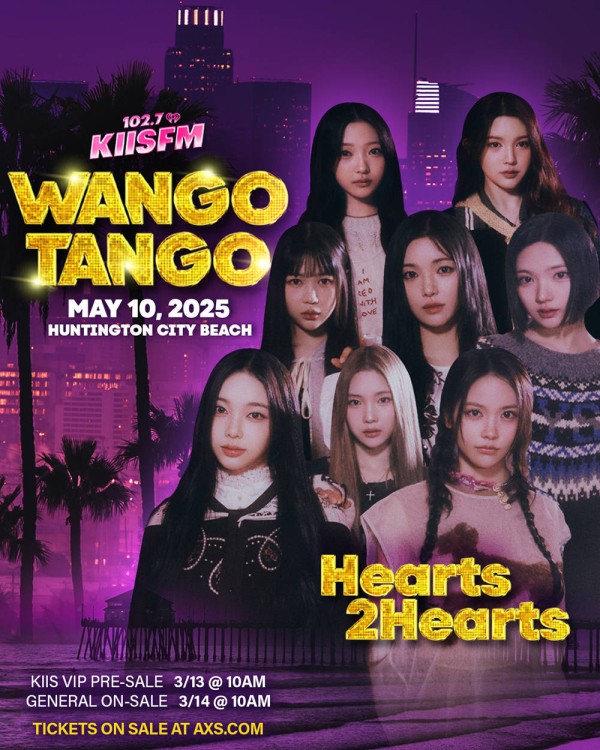 Hearts2Hearts将出演美国知名音乐节“Wango Tango 2025”！与多位世界级流行巨星同台演出！