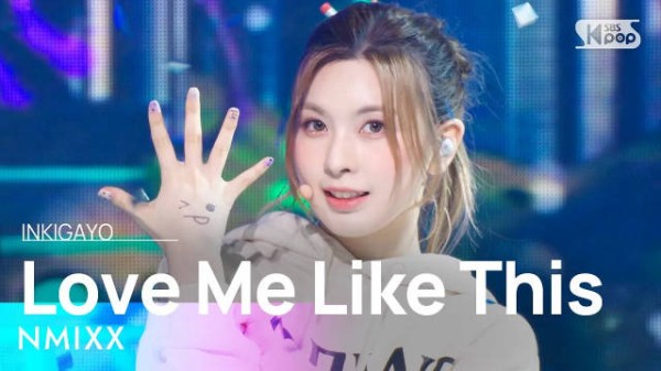 两年前的今天(230416),NMIXX - Love Me Like This @ 人气-歌谣