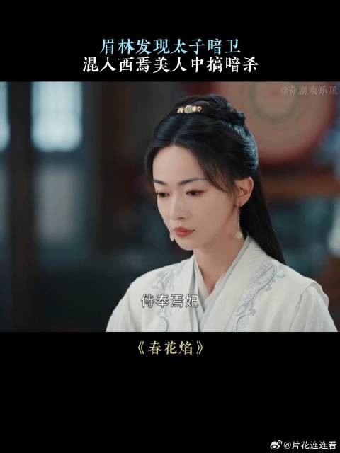 眉林发现太子暗卫,混入西焉美人中搞暗杀