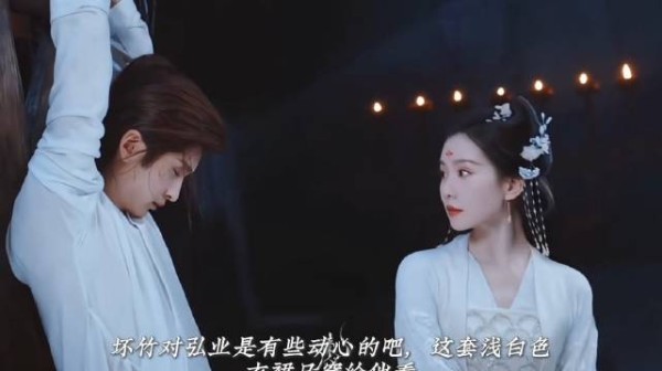 坏竹虽然有点喜欢弘业,但不耽误她沙他