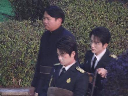 “南部档案”拍戏现场，海虾，我们回家了！
