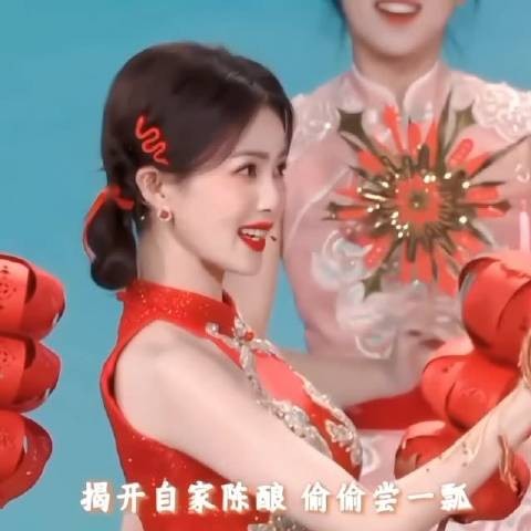 新年快乐白鹿 鹿笙笙 冬日的温暖,等你来感受!