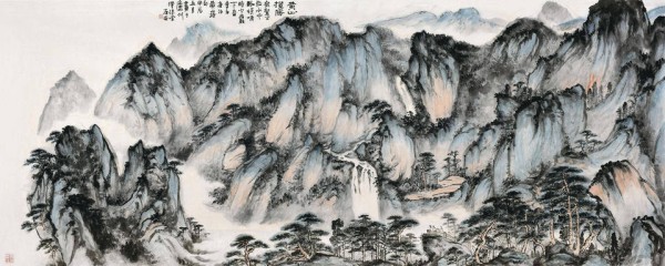 林存安《黄山揽胜》展现黄山多元特质和生机