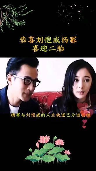 恭喜刘恺威杨幂迎来二胎宝宝 刘恺威杨幂 幸福美满的一家人