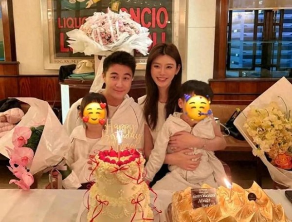 奚梦瑶全家迪士尼过六一！带2个保姆1个保镖，3岁女儿牛角辫可爱