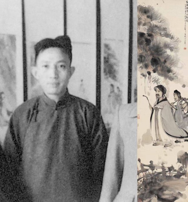 有傅抱石老合影的作品，现在半价能买到划算吧？
