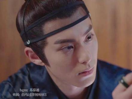 《他的眼神之柔情版》真的不得不提，王鹤棣在眼神戏上的表现堪称一绝
