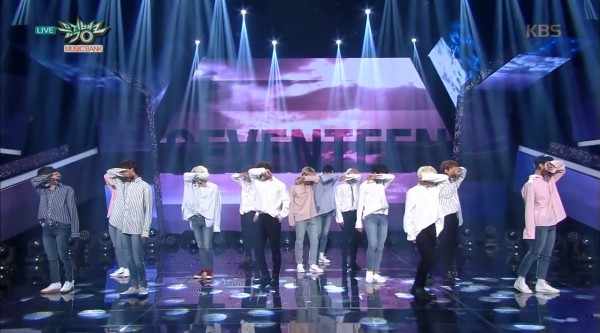 八年前的今天(170616),SEVENTEEN 带来的现场舞台