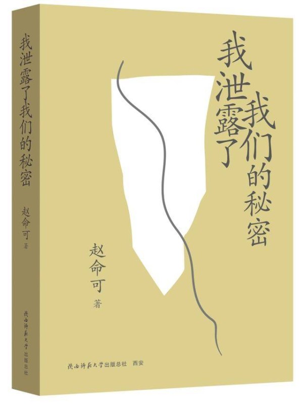 他用小说猜测与完善生活,赵命可小说集《我泄露了我们的秘密》面世