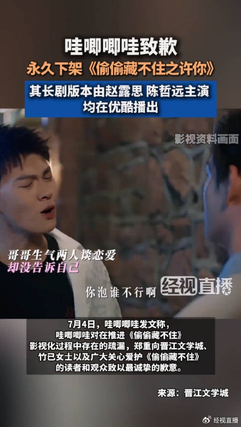 哇唧唧哇发文道歉：永久下架！