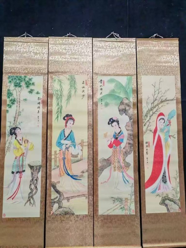 丹青妙笔绘红颜：四大美女图的艺术与文化解读