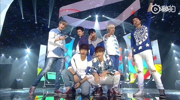 十一年前的今天(140706),GOT7 带来的现场舞台