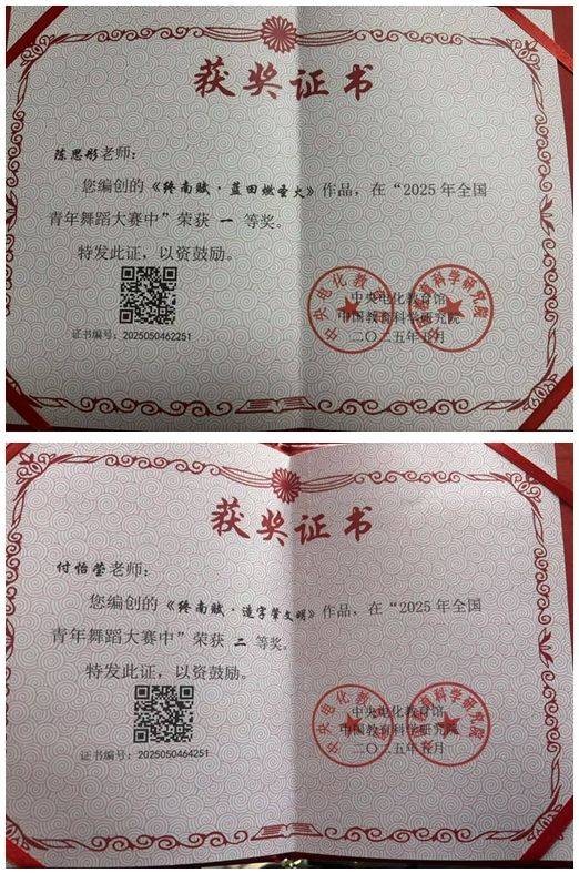 西安翻译学院原创舞剧《终南赋》在国内外赛事中荣获大奖