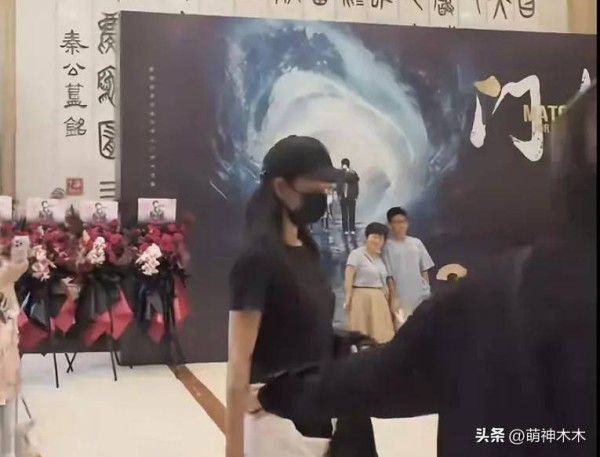 王鸥女儿首次曝光，偶遇看何九华话剧，去父留子之说破局