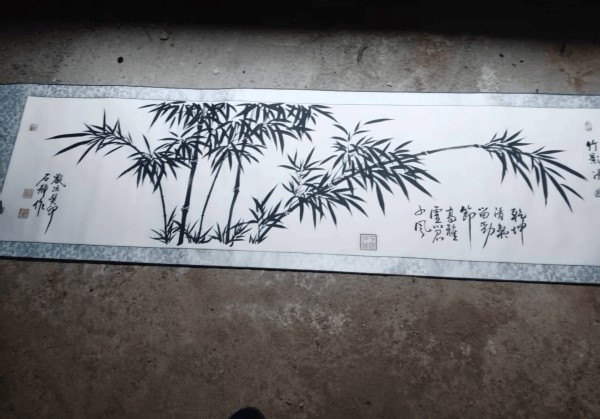 清雅高致 墨韵生辉——石静《竹影清风》艺术赏析