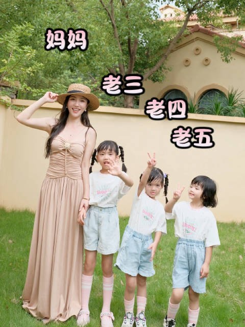 三闺蜜带娃满头大汗直呼甜蜜