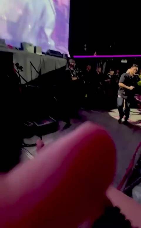 BLACKPINK演唱会上粉丝与Rose握手引热议