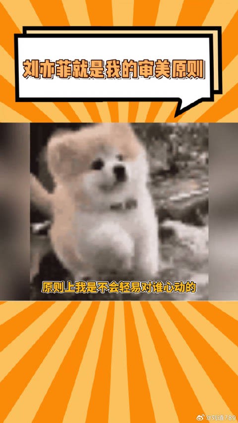 原则上我是不会轻易对谁心动的，可刘亦菲就是原则！微博VC计划