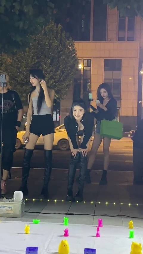 终于套中一次了！