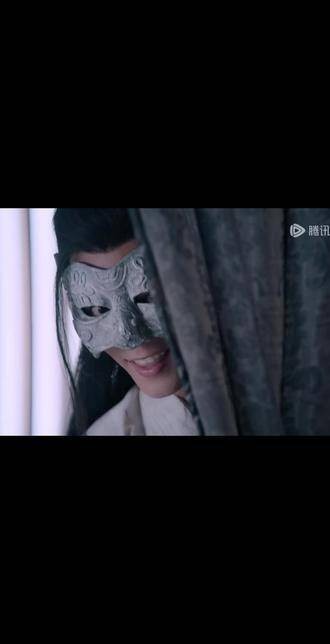 丑陋的面具也掩盖不住莫玄羽的可爱与灵动 莫玄羽 强烈推荐