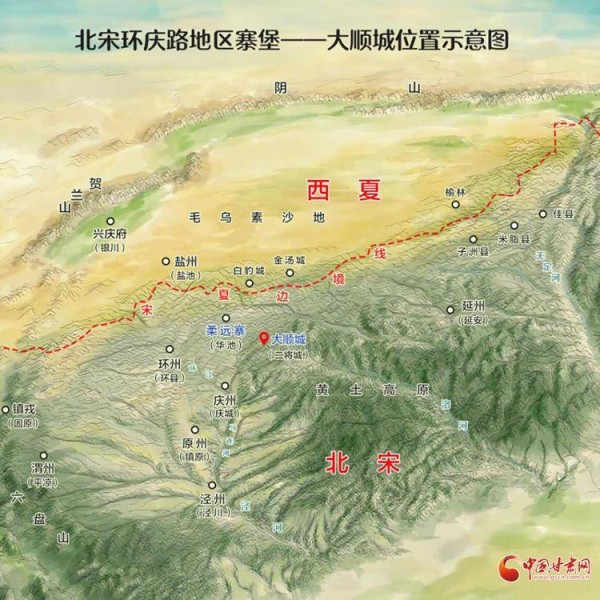 【陇原史话】大顺城，边塞诗韵中的范仲淹传奇
