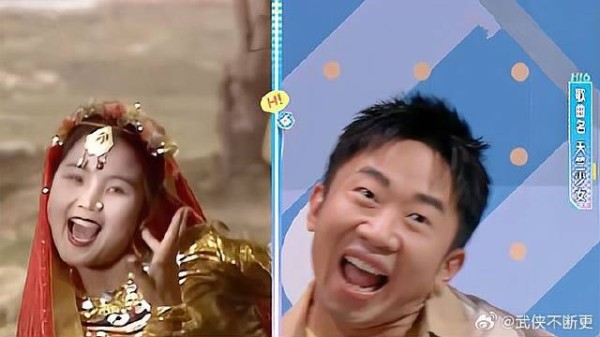 杨迪模仿天竺少女，动作神情拿捏精髓，秦霄贤：还珠格格！