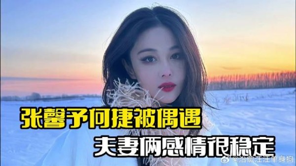 张馨予夫妇被偶遇！与何捷现身街头，夫妻俩感情稳定