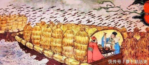 《三国演义》诸葛亮草船借箭的故事，是否在历史真实存在？