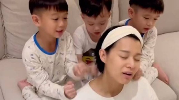 胡杏儿有三位公子,好幸福啊