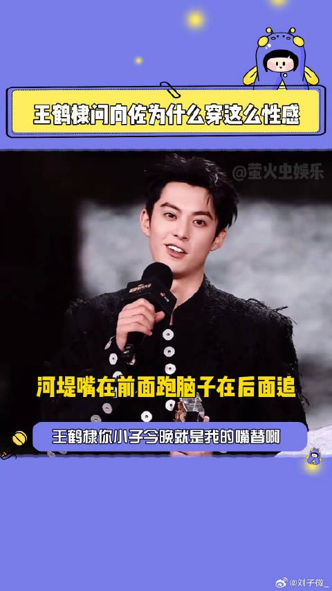 王鹤棣你就是我的互联网嘴替! 向佐 搞笑