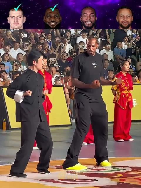 NBA超级球星们中国行的整活