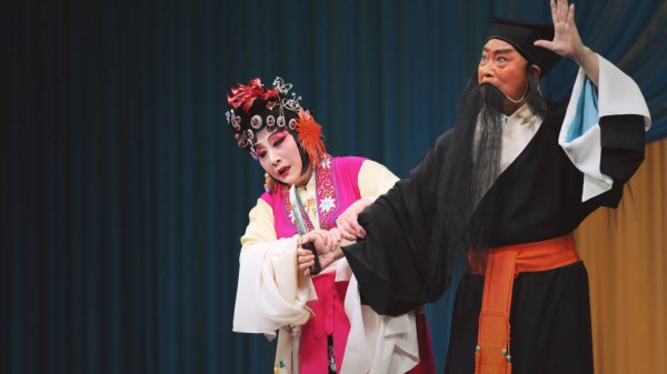 83岁梁谷音和77岁陈少云合璧《坐楼杀惜》，再现舞台佳话