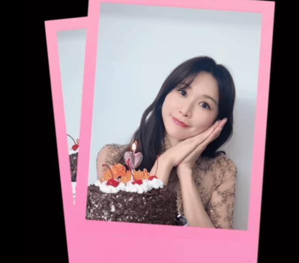 林志玲表情可爱。