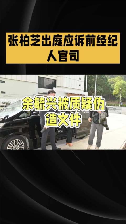 张柏芝出庭应诉前经纪人官司