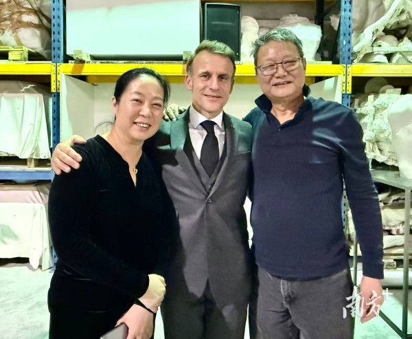 马克龙点赞并签名！旅法艺术家安晓彤讲述蕉岭艺术季何以吸引世界目光