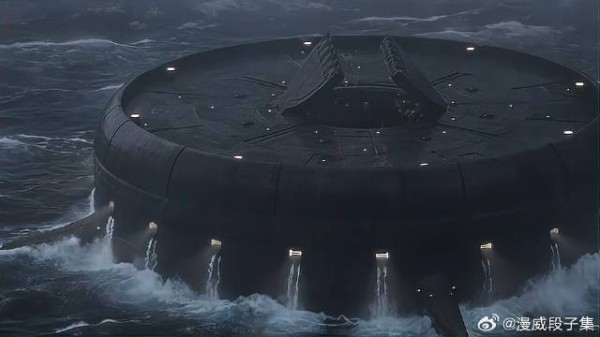 秘密基地科技感十足 藏在大海深处，没导航根本找不到