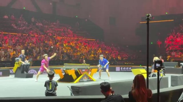 林诗栋最后一个球太棒啦,全场欢呼沸腾燃爆了