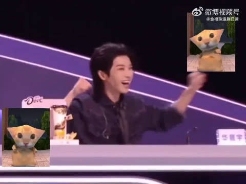 何炅一宣布复活赛,华晨宇直接上演喵喵拳攻击,可爱到我心巴上了!