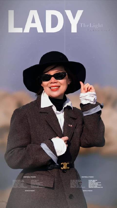 潮起潮落间 礁石把粗糙的岁月 打磨成了镜头里的惊艳