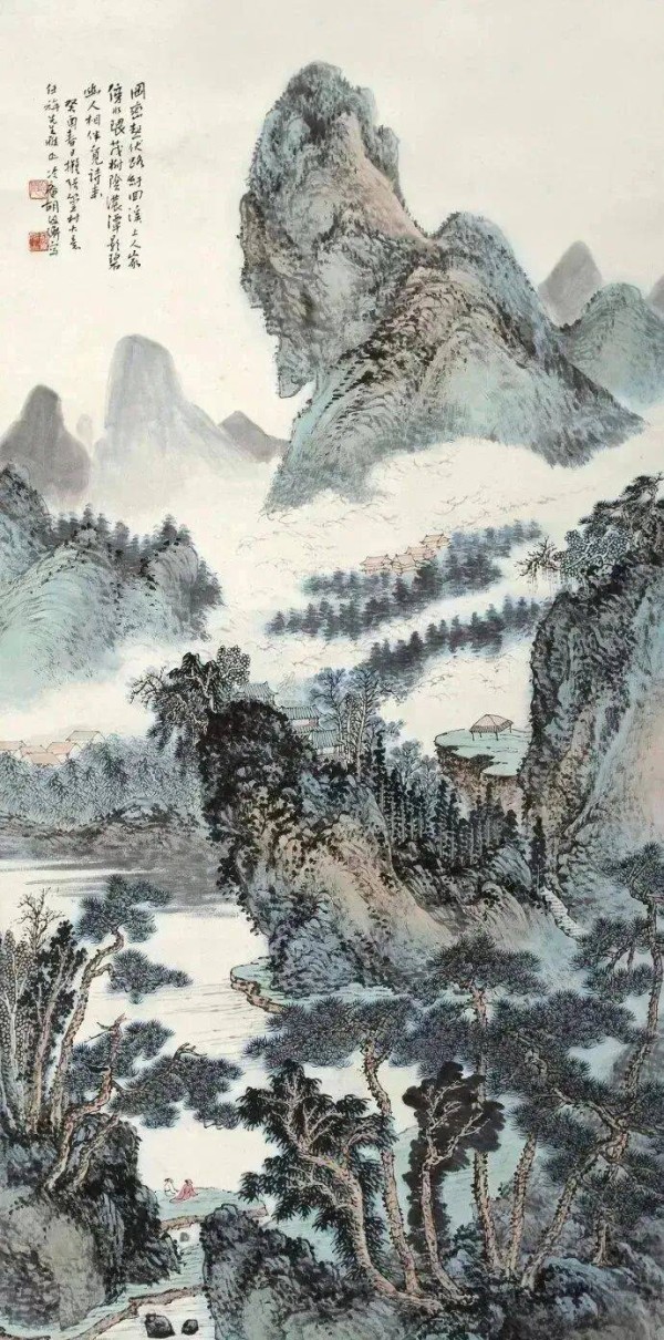 【中华文化】这山水纵逸奔放，实在是醉人得很！