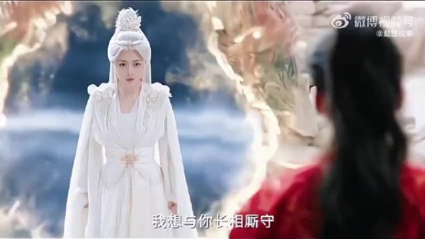 谭松韵白发神女造型惊艳,新剧《逍遥》甜虐双杀引期待