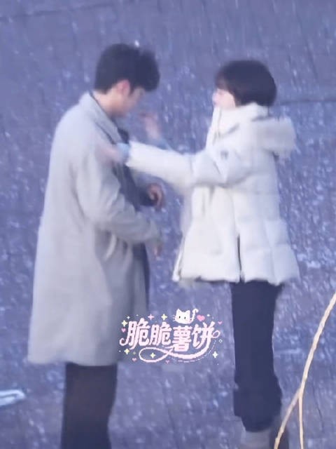 肖战刘医生雪中追妻姜妍心疼拍雪