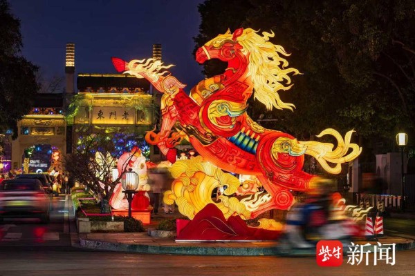 第40届秦淮灯会定档1月21日亮灯，8大展区、390组灯彩点亮中国年