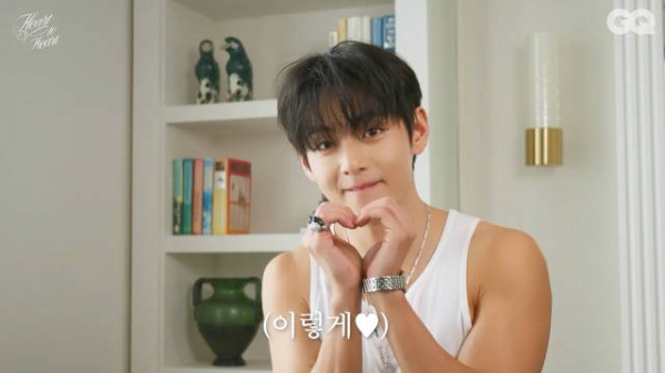 金泰亨登GQ KOREA谈爱意与回归，向粉丝发射爱心