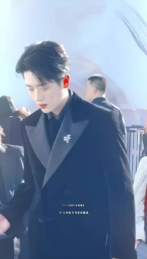 丞磊这个大背头搭上黑西装也太对味儿了吧，谁家霸总男友跑出来了